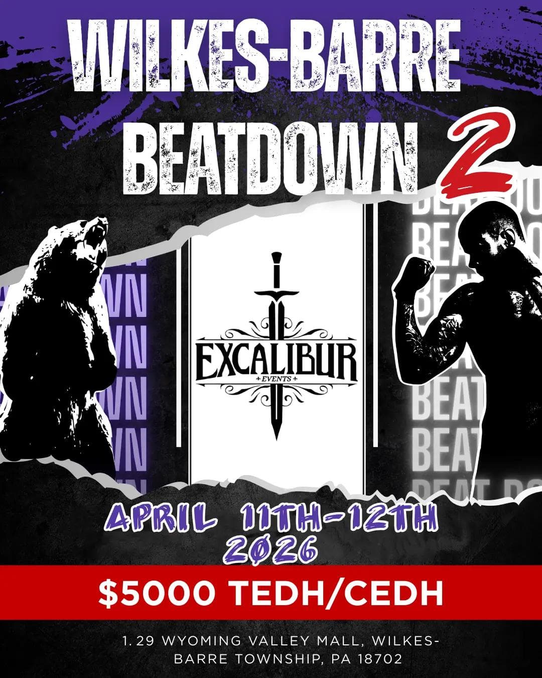 Wilkes-Barre Beatdown 2 — April 11–12, 2026